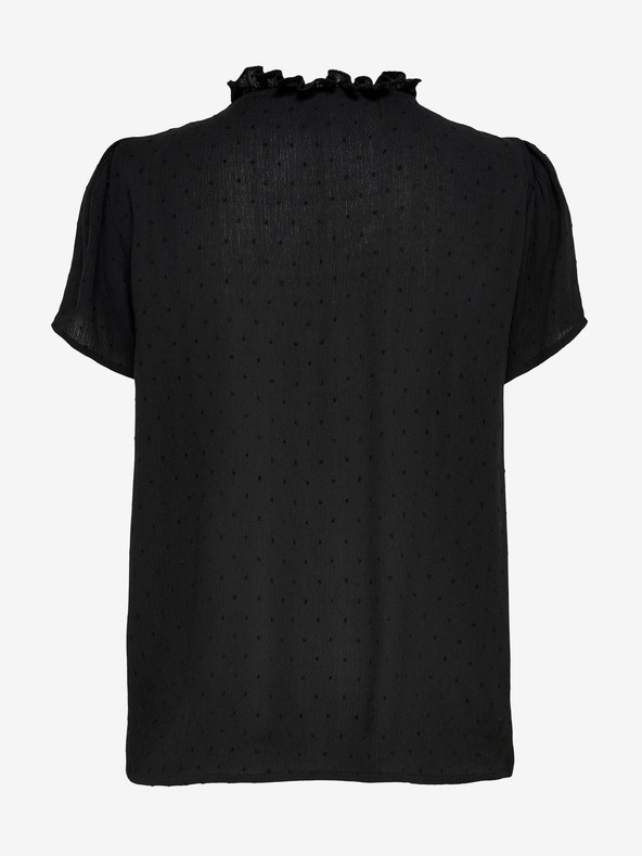 Jacqueline de Yong JDY Lima Crna bluza s uzorkom