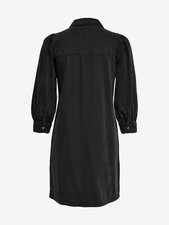 ONLY Crna košulja traper haljina SAMO Felica