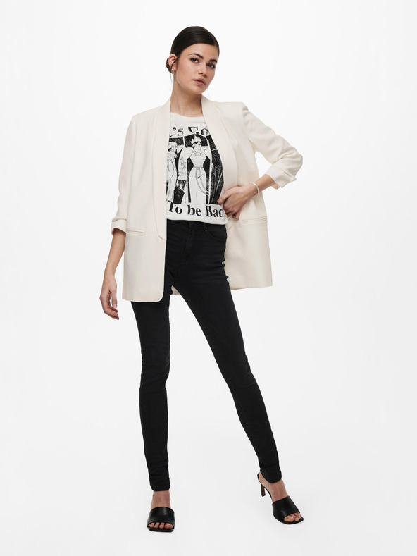 ONLY Krem ženska jakna ONLY Elly