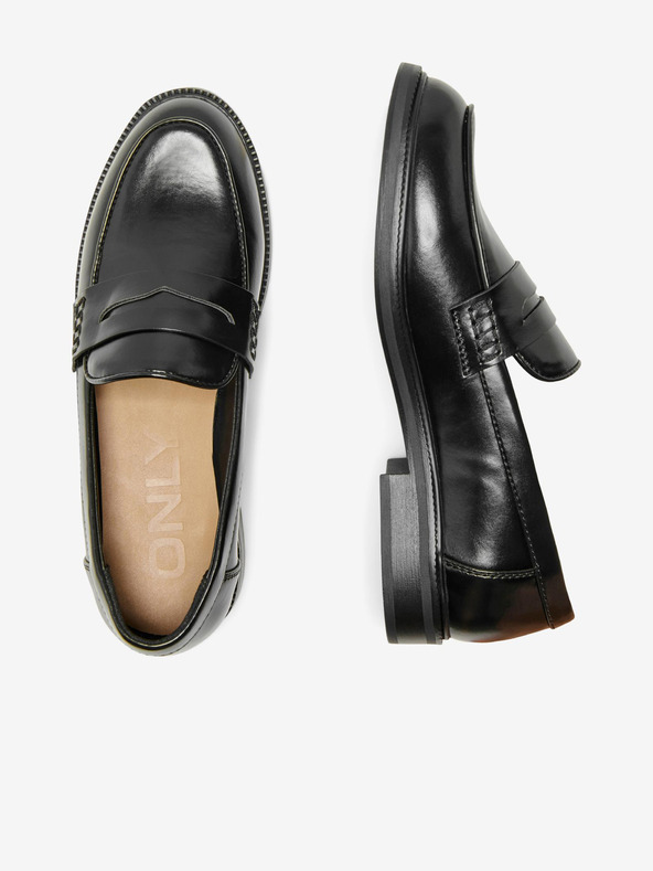 ONLY Crne ženske mokasine ONLY Lux