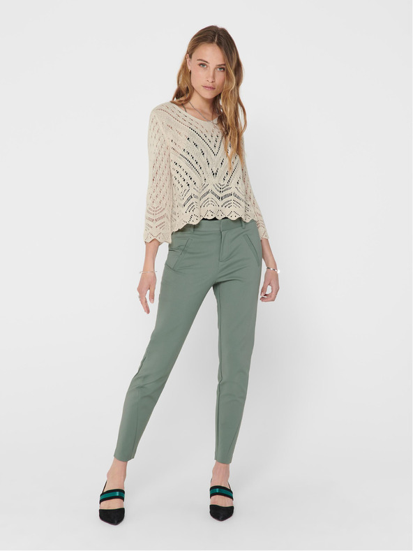 Jacqueline de Yong Pulover s krem ​​uzorkom i 3/4 rukavima JDY Novo