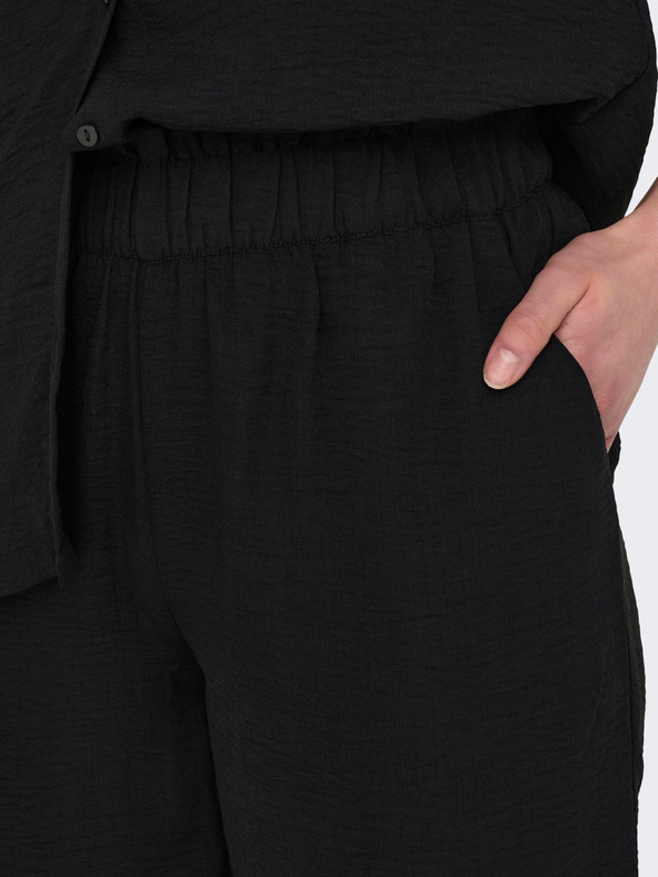 Jacqueline de Yong JDY Divya ženske crne hlače