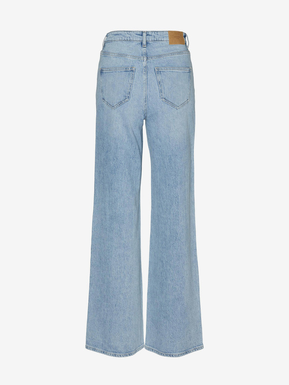 Vero Moda Svijetlo plave ženske široke traperice VERO MODA Tessa