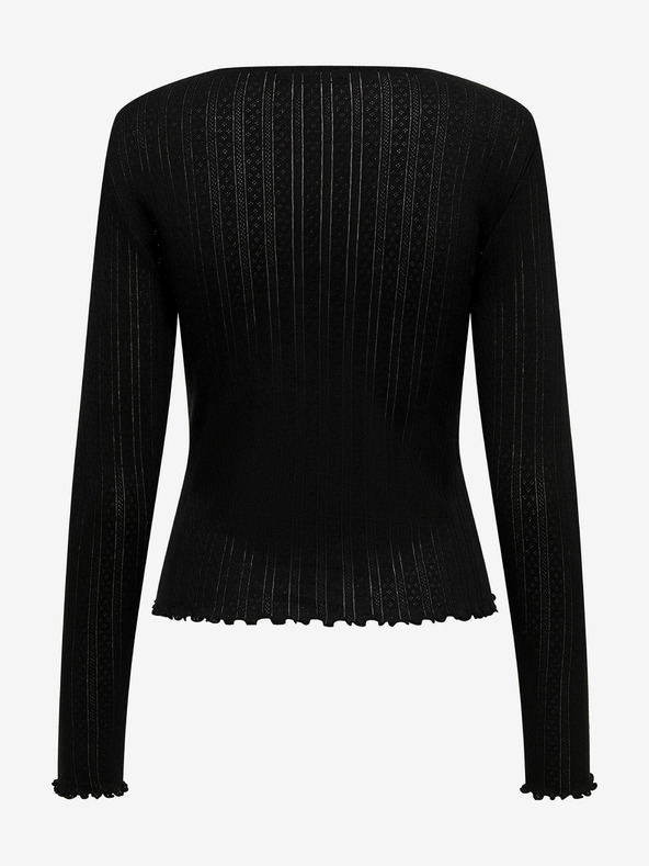 ONLY Crna ženska majica dugih rukava ONLY Carlotta