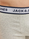 Jack & Jones Set od tri muške bokserice u svijetlo sivoj, bijeloj i tamno plavoj boji Jack & Jones Solid