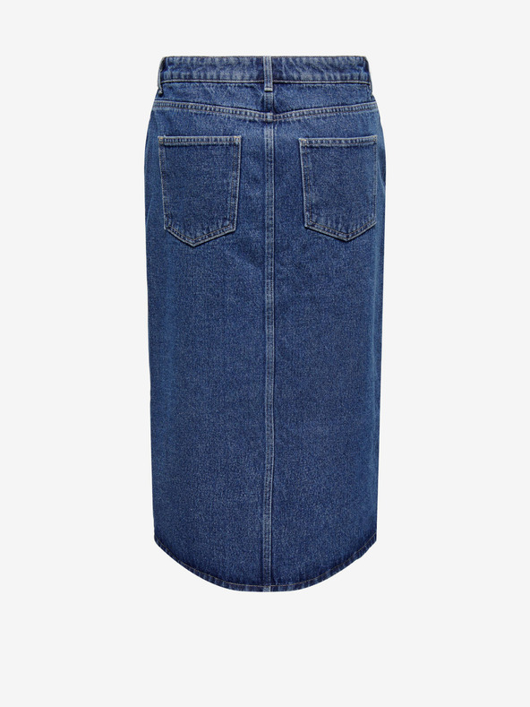 ONLY Plava ženska traper midi suknja ONLY Bianca