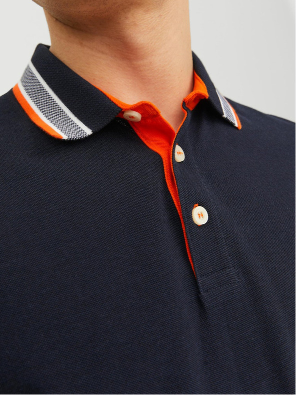 Jack & Jones Tamnoplava muška polo majica Jack & Jones Paulos