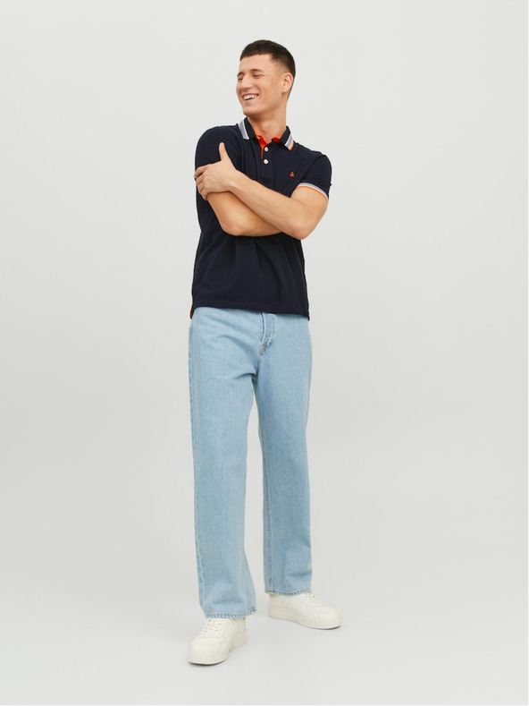 Jack & Jones Tamnoplava muška polo majica Jack & Jones Paulos