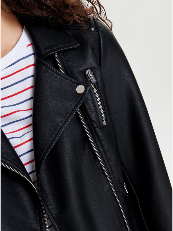 ONLY Crni ženski remen od umjetne kože ONLY Gemma