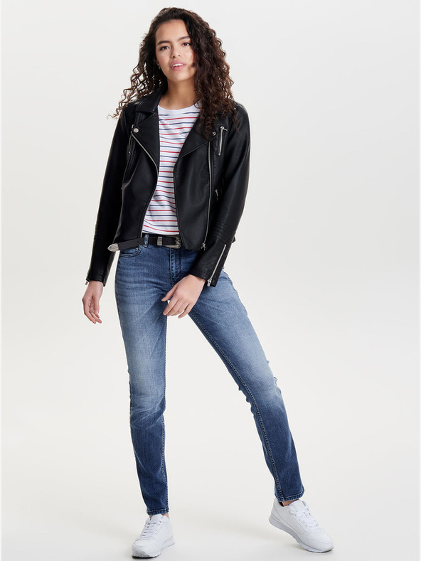 ONLY Crni ženski remen od umjetne kože ONLY Gemma