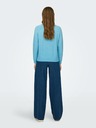 ONLY Svijetloplavi ženski basic džemper ONLY Lesly