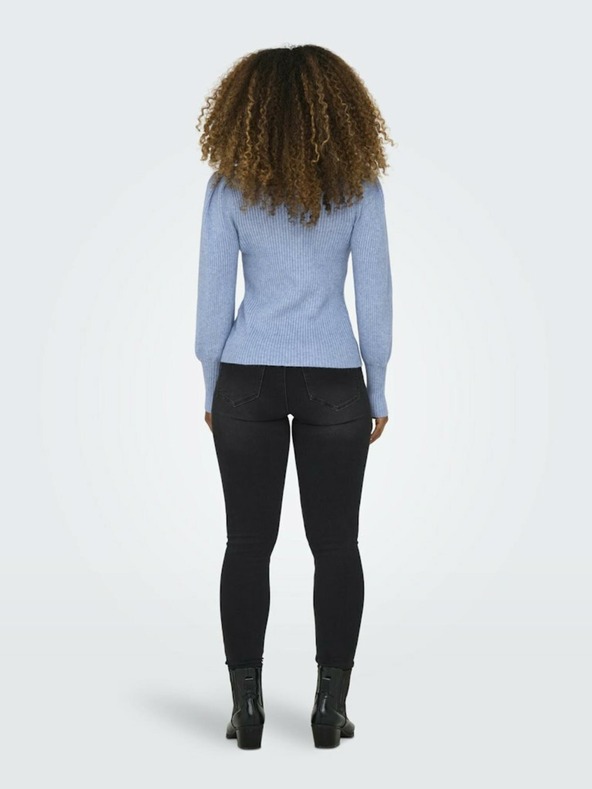 ONLY Plavi ženski džemper ONLY Katia