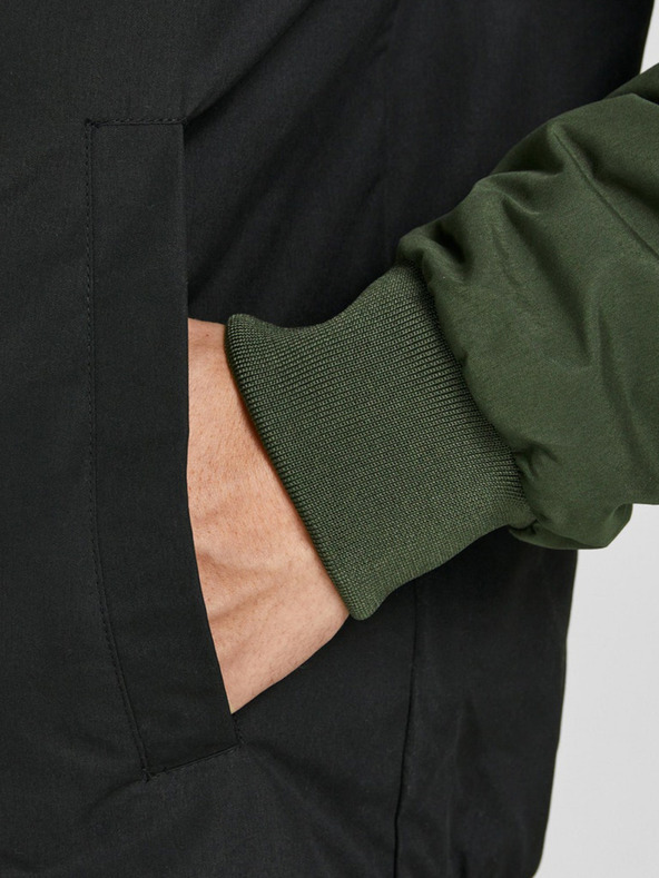 Jack & Jones Crno-zelena muška jakna Jack & Jones Rush