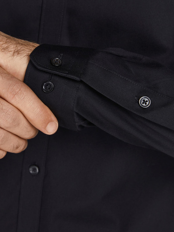 Jack & Jones Jack & Jones Lacardiff Crna muška košulja
