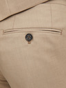 Jack & Jones Bež muške hlače s primjesom vune Jack & Jones Solaris