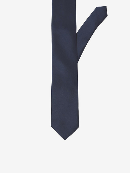 Jack & Jones Jednobojna tamnoplava kravata Jack & Jones