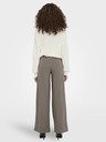 Jacqueline de Yong Smeđe ženske široke hlače JDY Geggo