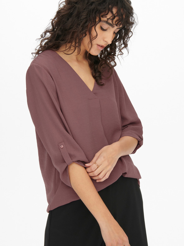 Jacqueline de Yong Tamnoružičasta ženska bluza JDY Divya