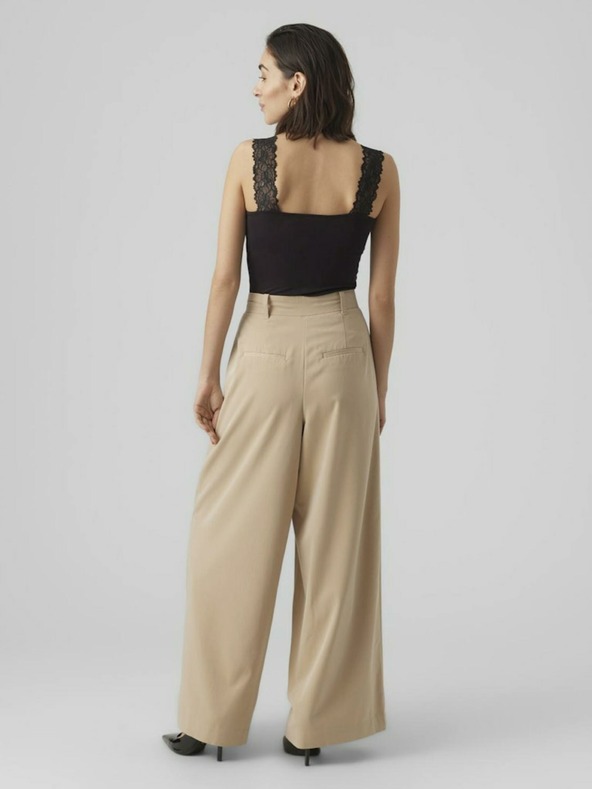 Vero Moda Crna ženska majica bez rukava Vero Moda Rosa