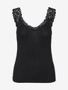 Vero Moda Crna ženska majica bez rukava Vero Moda Rosa