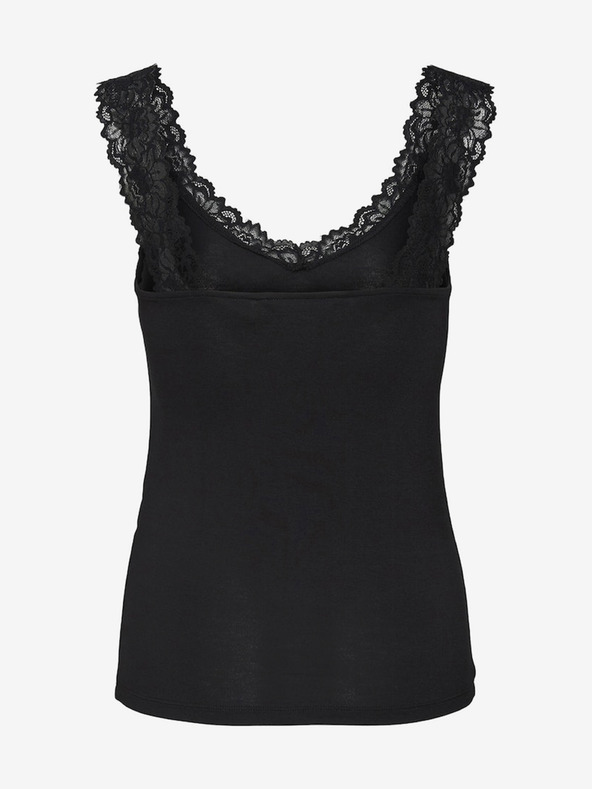 Vero Moda Crna ženska majica bez rukava Vero Moda Rosa