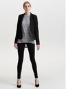 ONLY Crna ženska jakna SAMO Pop Trash