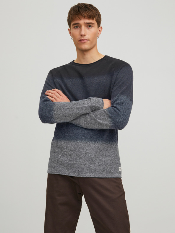 Jack & Jones Jack & Jones Hill tamnoplavi muški pulover