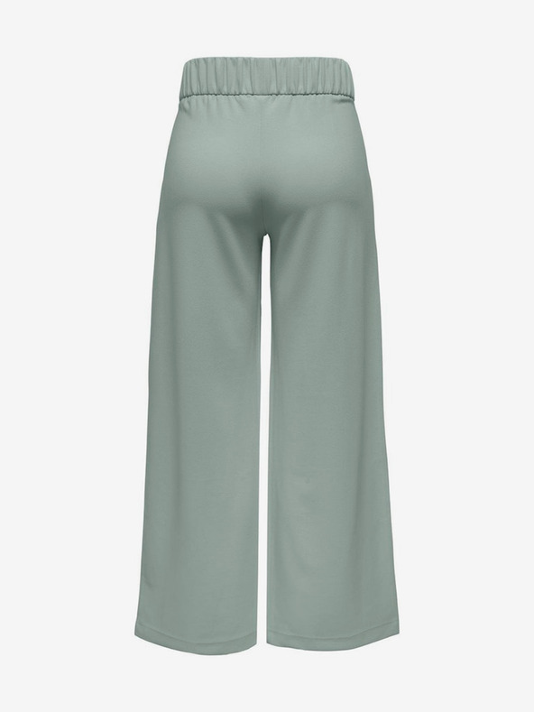 Jacqueline de Yong Svijetlo zelene ženske široke hlače JDY Geggo