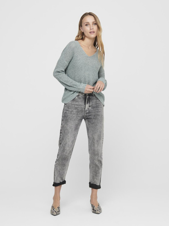 Jacqueline de Yong Svijetlo zeleni JDY New Megan ženski džemper