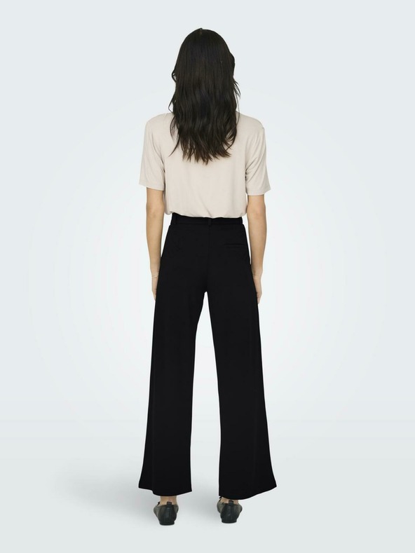 Jacqueline de Yong Crne ženske široke hlače JDY Geggo