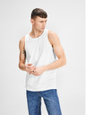 Jack & Jones Komplet od dvije bijele Jack & Jones osnovne majice bez rukava