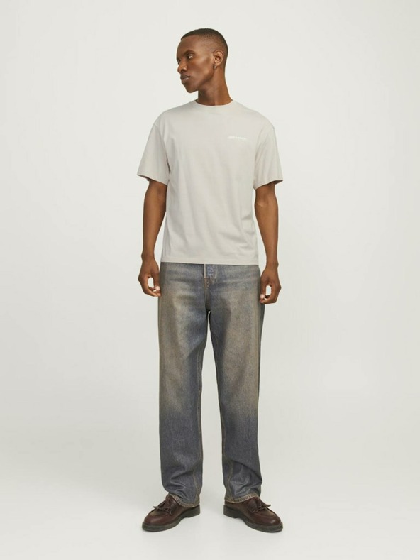 Jack & Jones Bež muška majica Jack & Jones Legacy