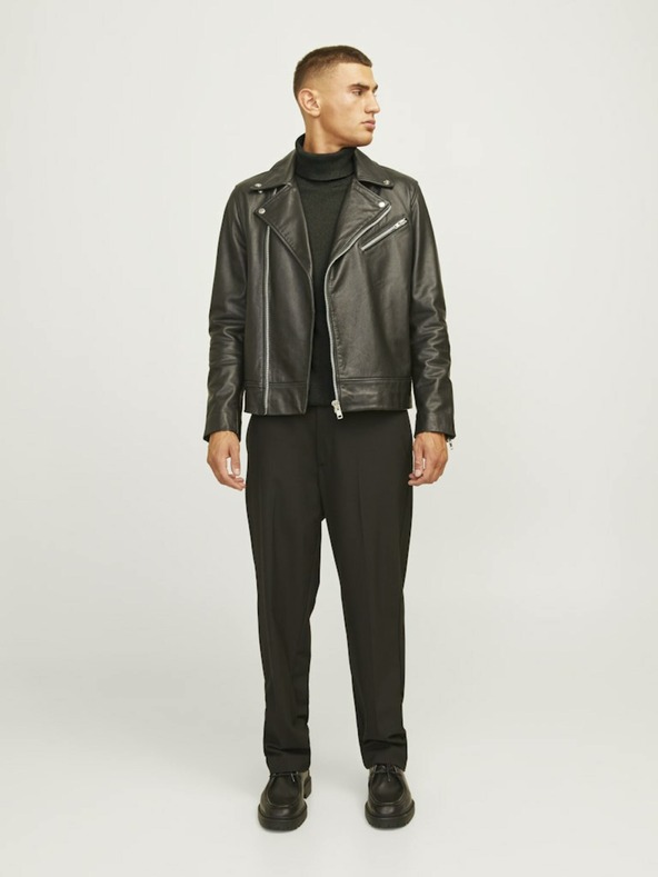 Jack & Jones Tamnozelena muška dolčevita Jack & Jones Basic