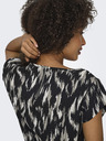 ONLY Bež-crna ženska bluza s uzorkom ONLY Vic