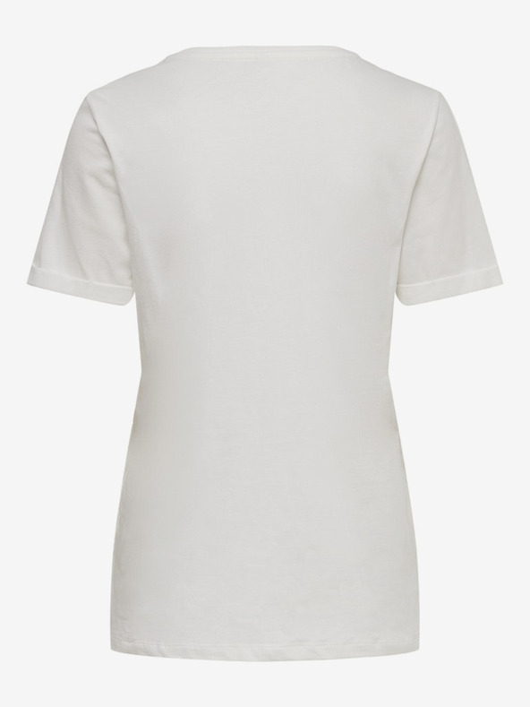 ONLY Bijela ženska majica ONLY Kita