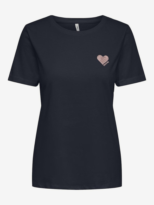 ONLY Tamnoplava ženska majica ONLY Kita