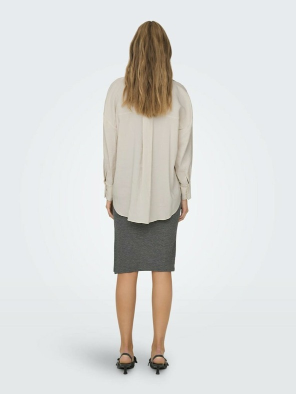 ONLY Bež ženska košulja ONLY Zazima