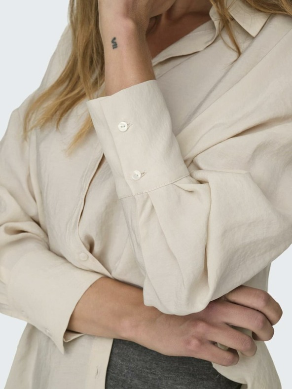 ONLY Bež ženska košulja ONLY Zazima