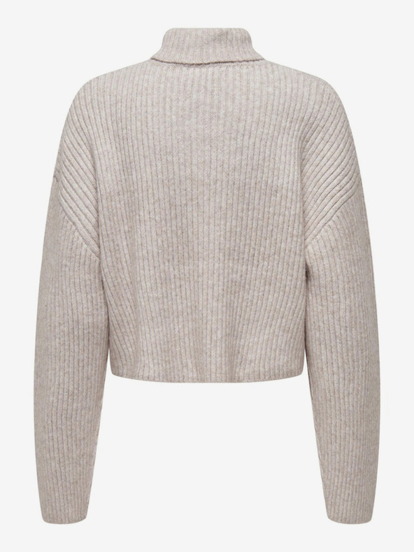 ONLY Krem ženski džemper s primjesom vune ONLY Melanie