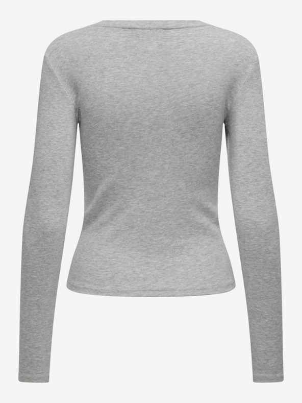 ONLY Svijetlo siva ženska majica ONLY Riley