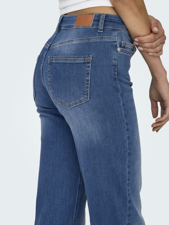 ONLY Plave ženske traperice ravnog kroja ONLY Blush