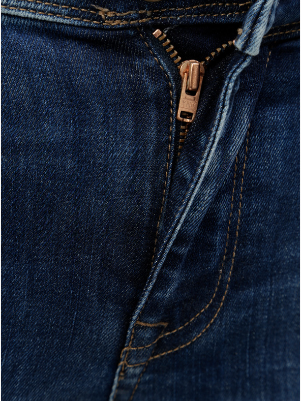 ONLY SAMO plave skinny fit traperice s poderanim efektom