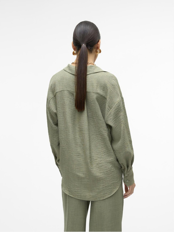 Vero Moda Svijetlozelena ženska košulja Vero Moda Melaney