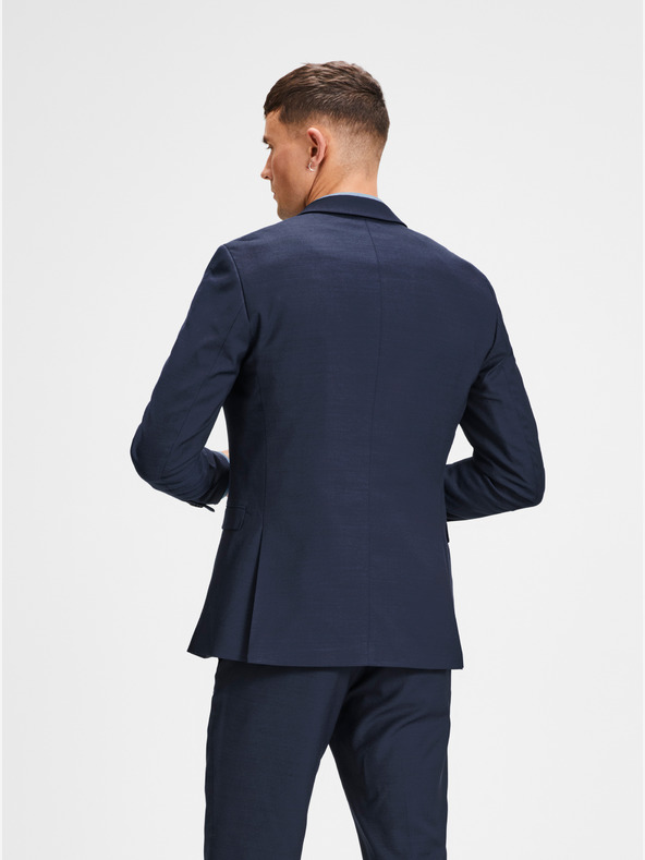 Jack & Jones Jack & Jones Laris tamnoplava jakna od mješavine vune