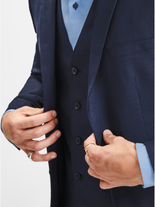 Jack & Jones Jack & Jones Laris tamnoplava jakna od mješavine vune