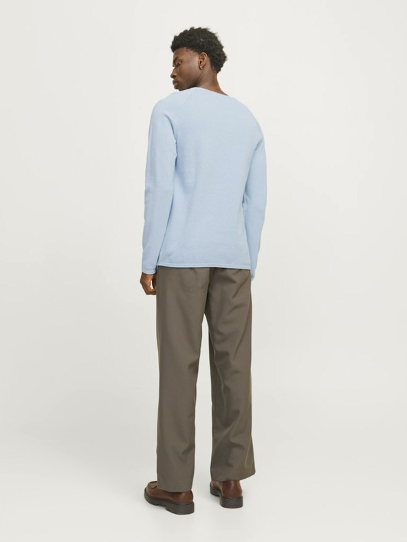 Jack & Jones Svijetloplavi muški džemper Jack & Jones Hill