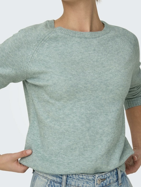 ONLY Zeleni ženski džemper ONLY Lesly