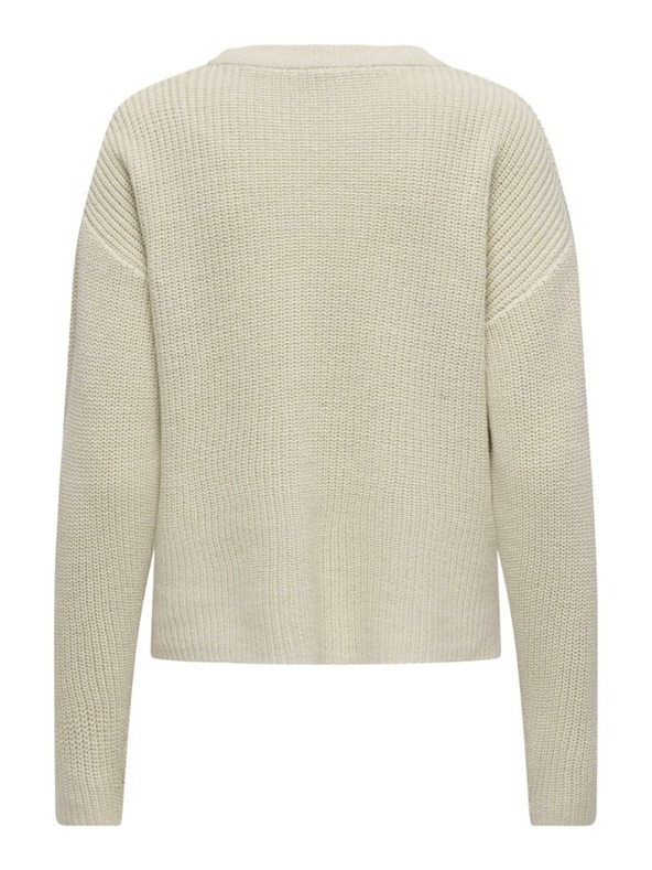 ONLY Bež ženski džemper ONLY Luna