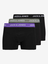Jack & Jones Komplet od tri crne Jack & Jones muške bokserice