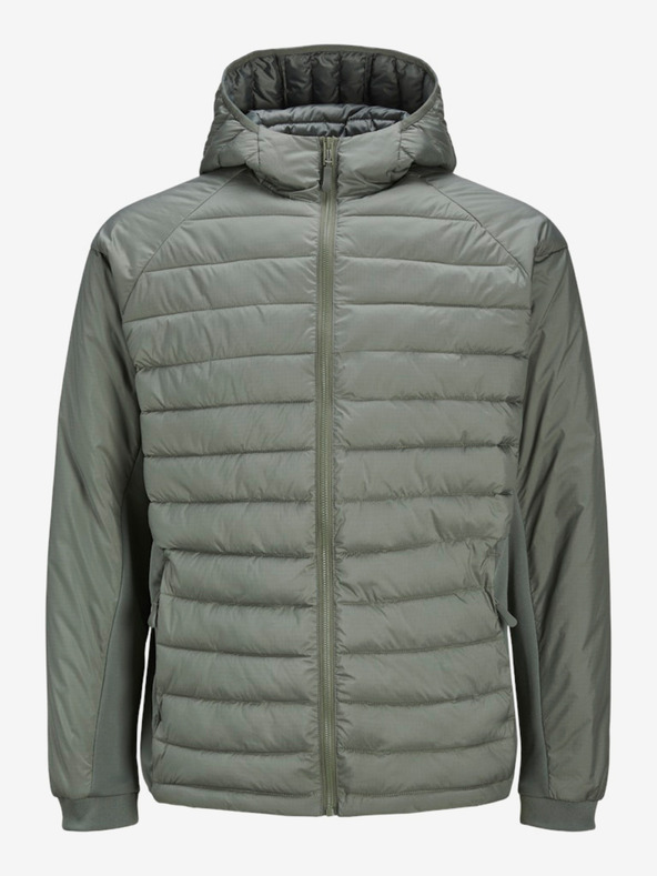 Jack & Jones Jack & Jones zelena muška prošivena jakna